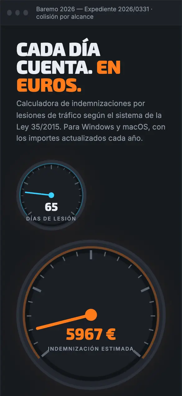 Baremo — versión móvil