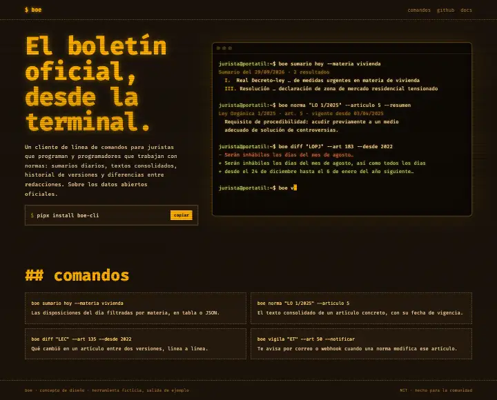 boe — página completa
