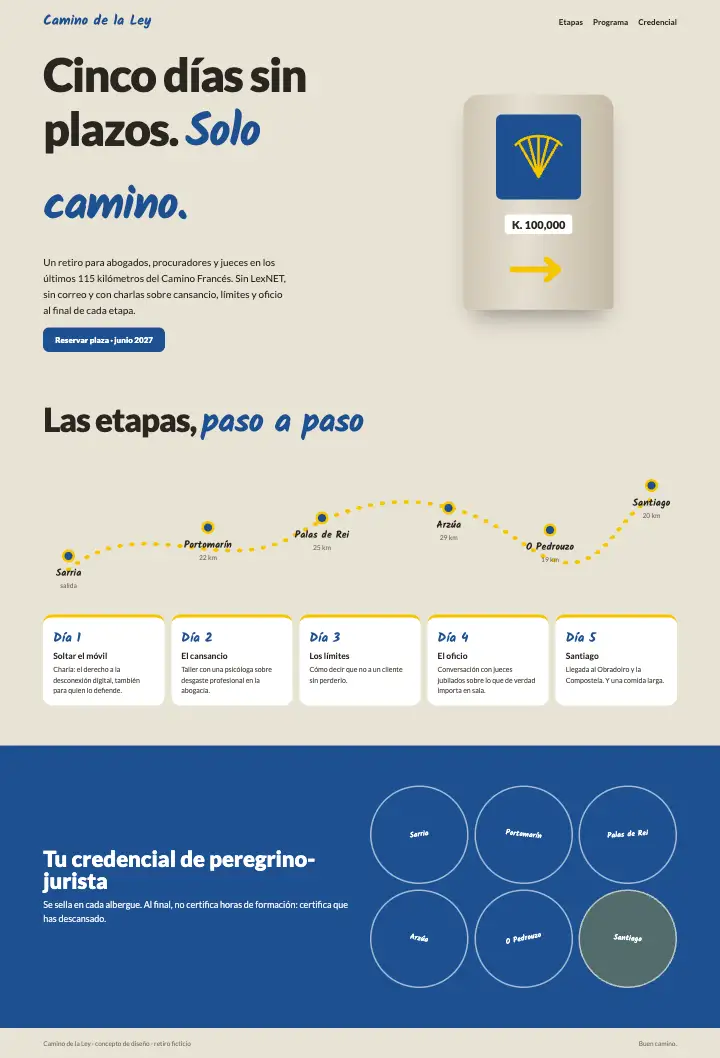 Camino de la Ley — página completa