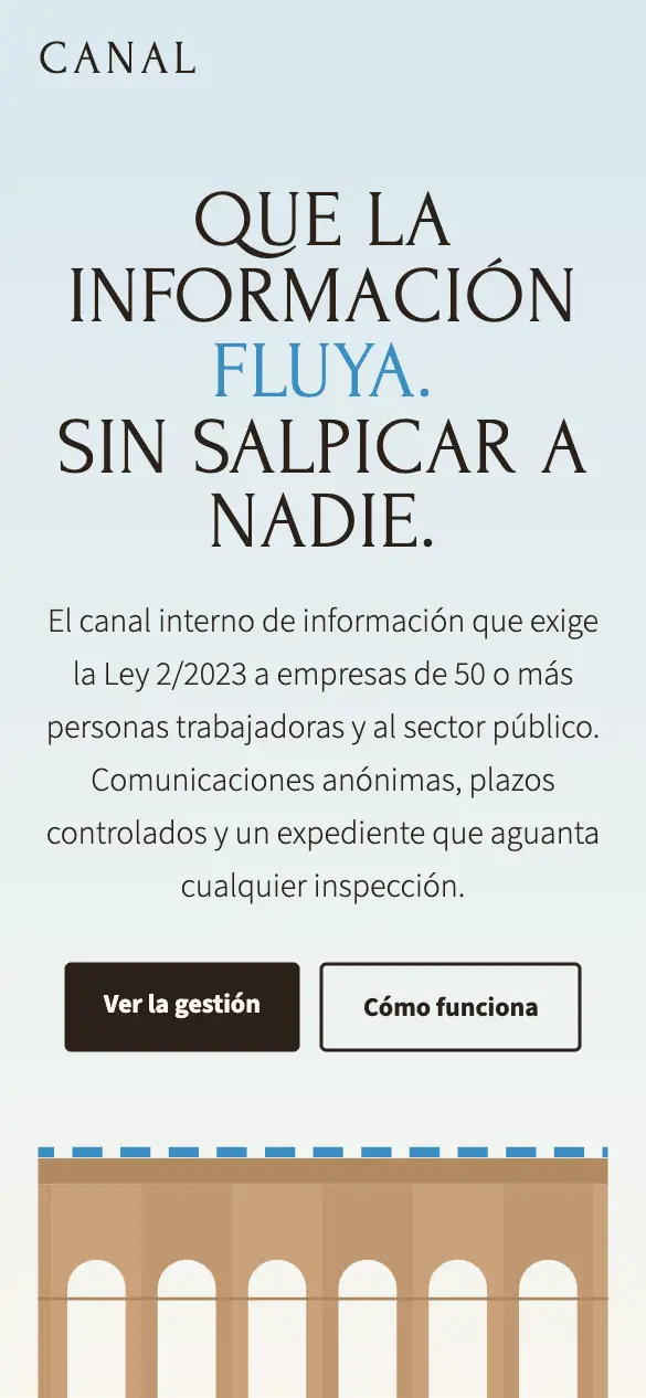 Canal — versión móvil