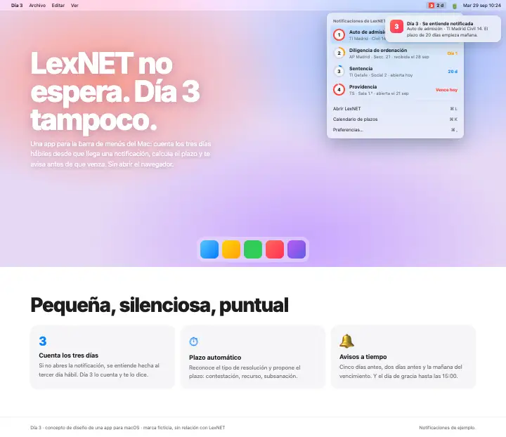 Día 3 — página completa