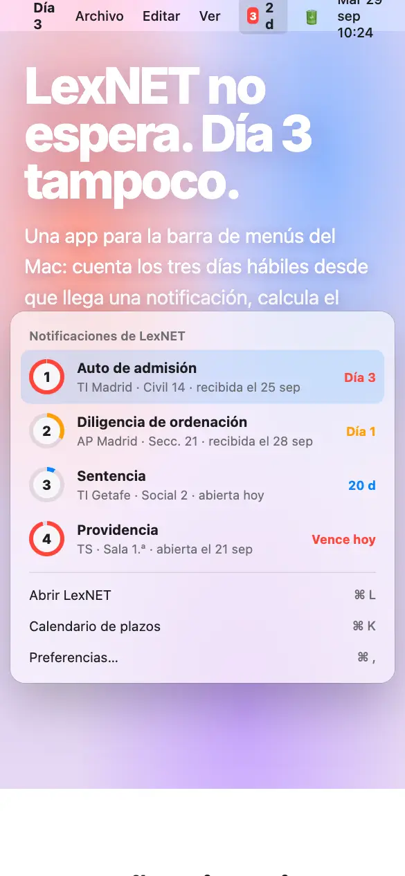 Día 3 — versión móvil