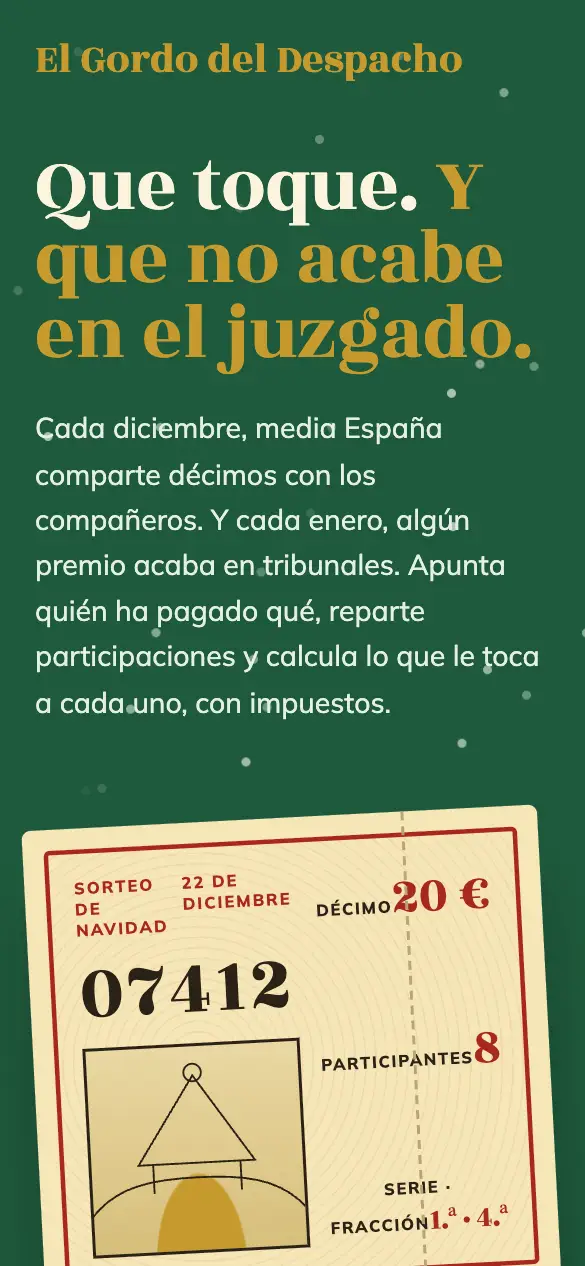 El Gordo del Despacho — versión móvil