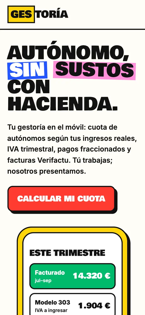 Gestoría — versión móvil