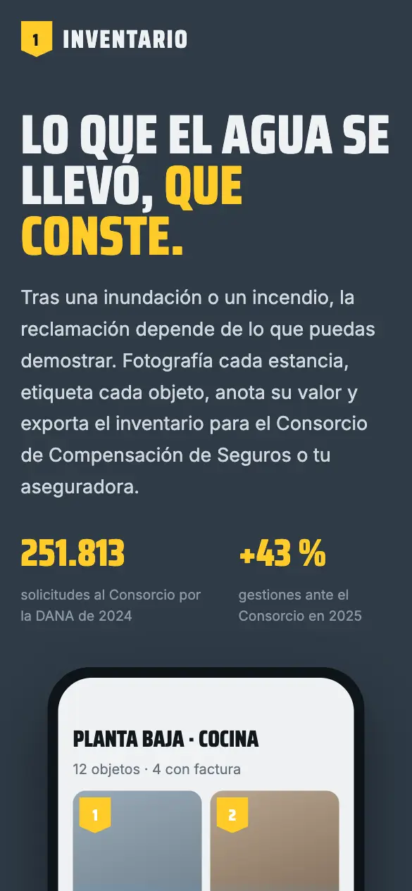 Inventario — versión móvil