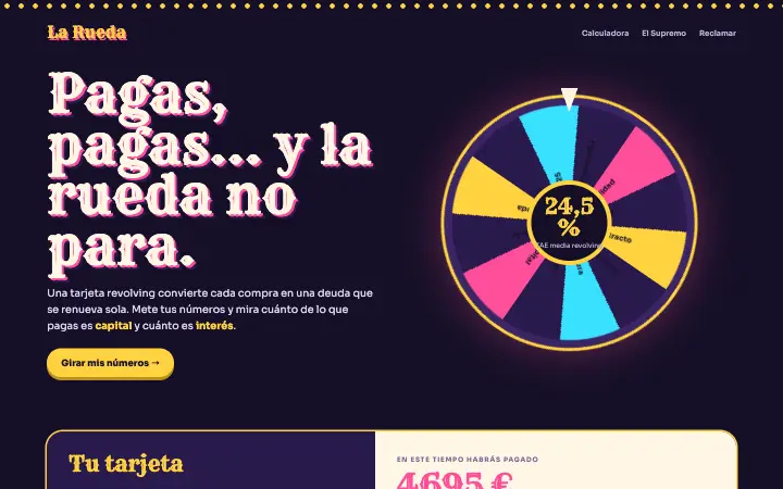 La Rueda — concepto de diseño
