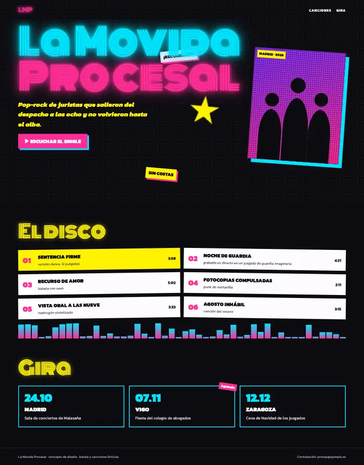 La Movida Procesal — página completa