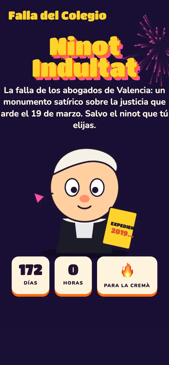 Ninot Indultat — versión móvil