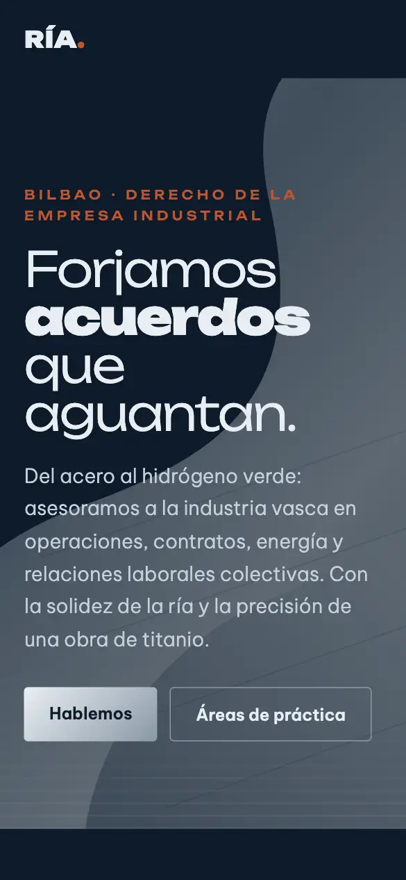 Ría Abogados — versión móvil