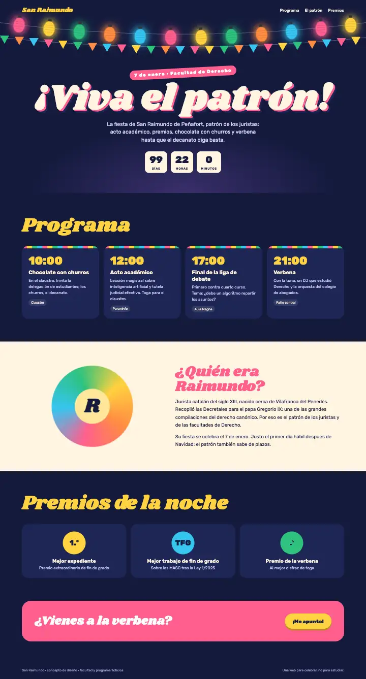 San Raimundo — página completa